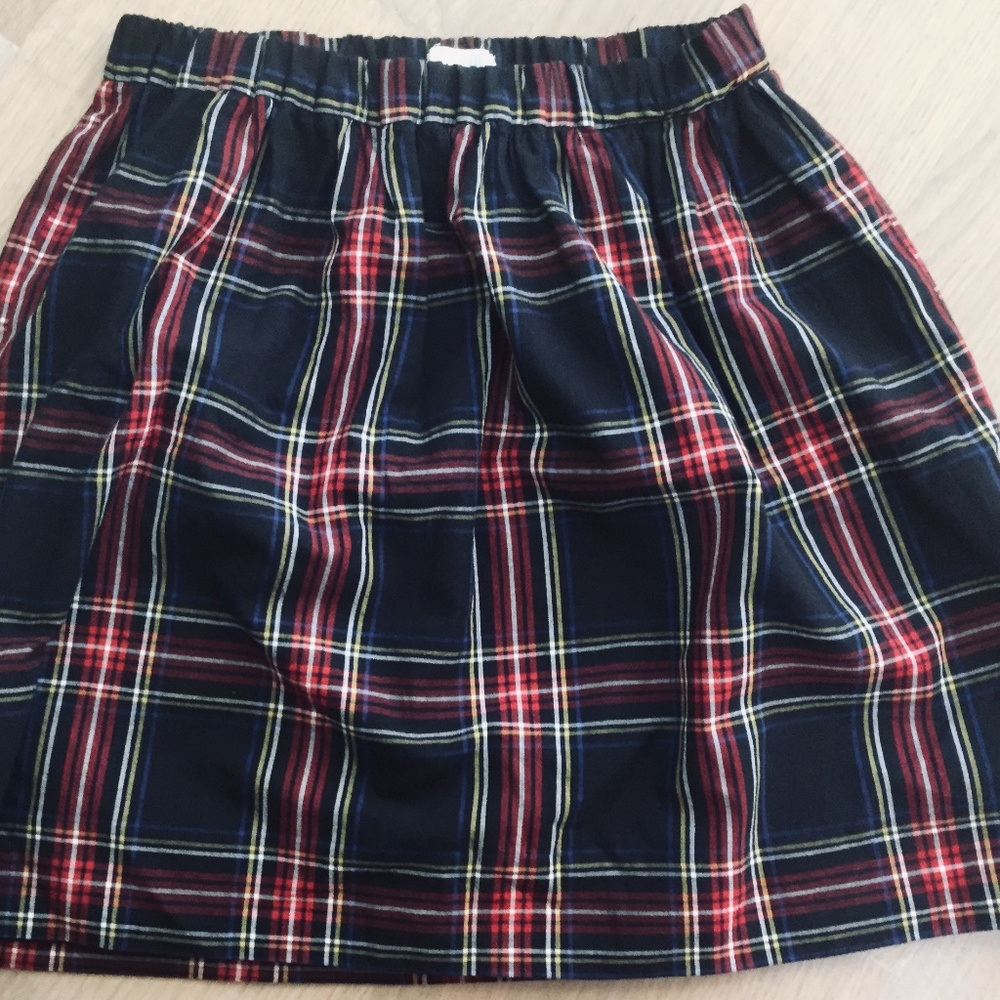Plaid skirt for girls